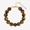 Jon Richard Gold Plated Tigers Eye Bracelet