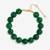 Jon Richard Gold Plated Malachite Bracelet