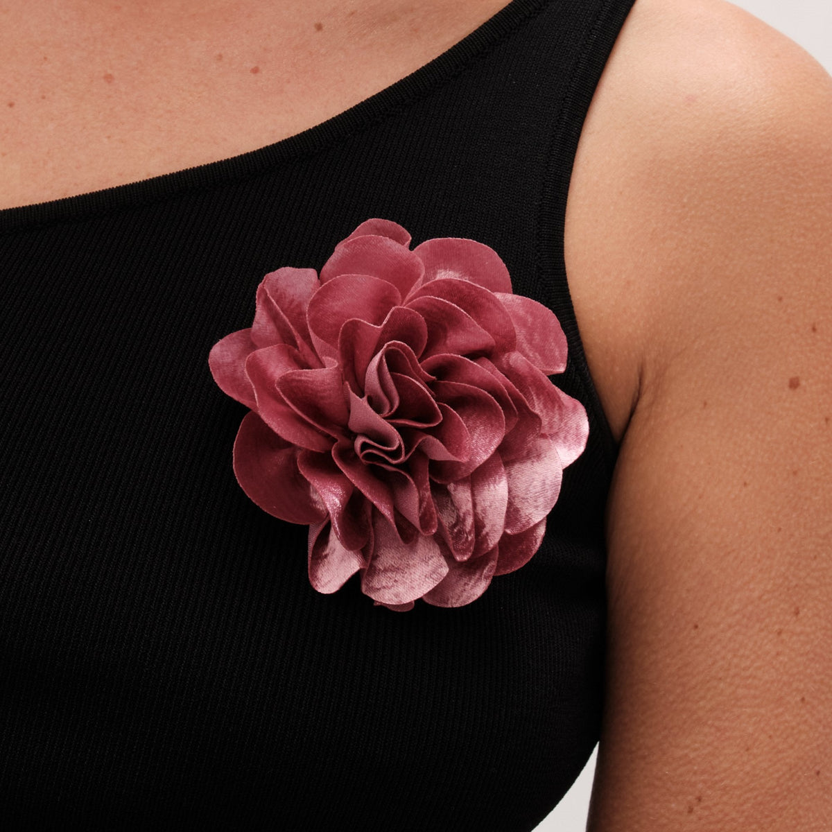 Jon Richard Pink Corsage Brooch