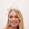 Jon Richard Cream Medium Fascinator Headband