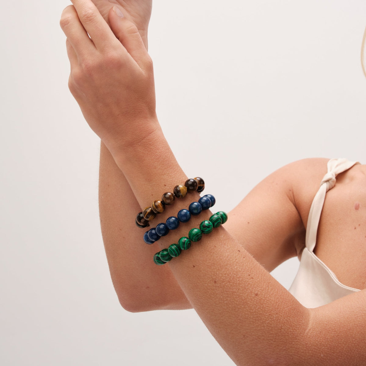 Jon Richard Gold Plated Tigers Eye Bracelet