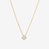 Jon Richard Gold Plated And Mother Of Pearl Heart Clover Pendant