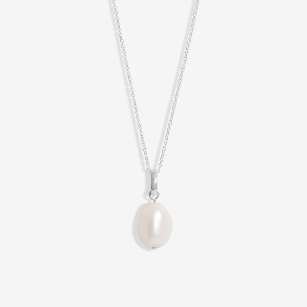 Simpy Silver Sterling Silver 925 Semi Precious Pearl Pendant