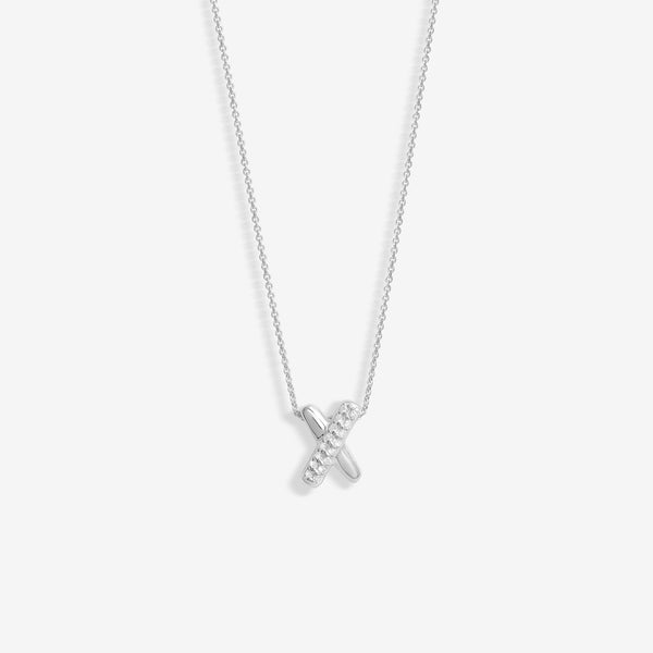 Simply Silver Sterling Silver 925 Kiss Pendant