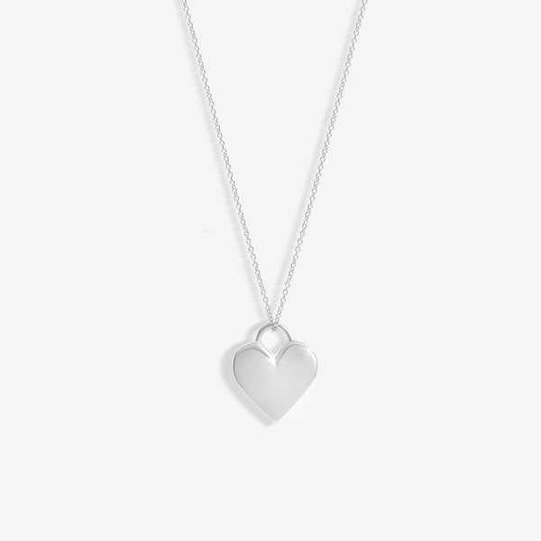 Simply Silver Sterling Silver 925 Polished Heart Pendant