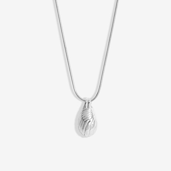 Simply Silver Sterling Silver 925 Textured Nugget Pendant