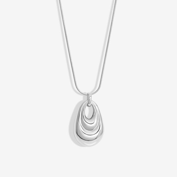 Simply Silver Sterling Silver 925 Polished Peardrop Pendant