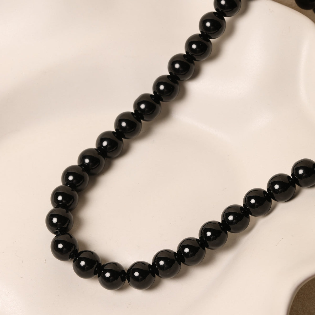 Jon Richard Jet Resin Orb Necklace