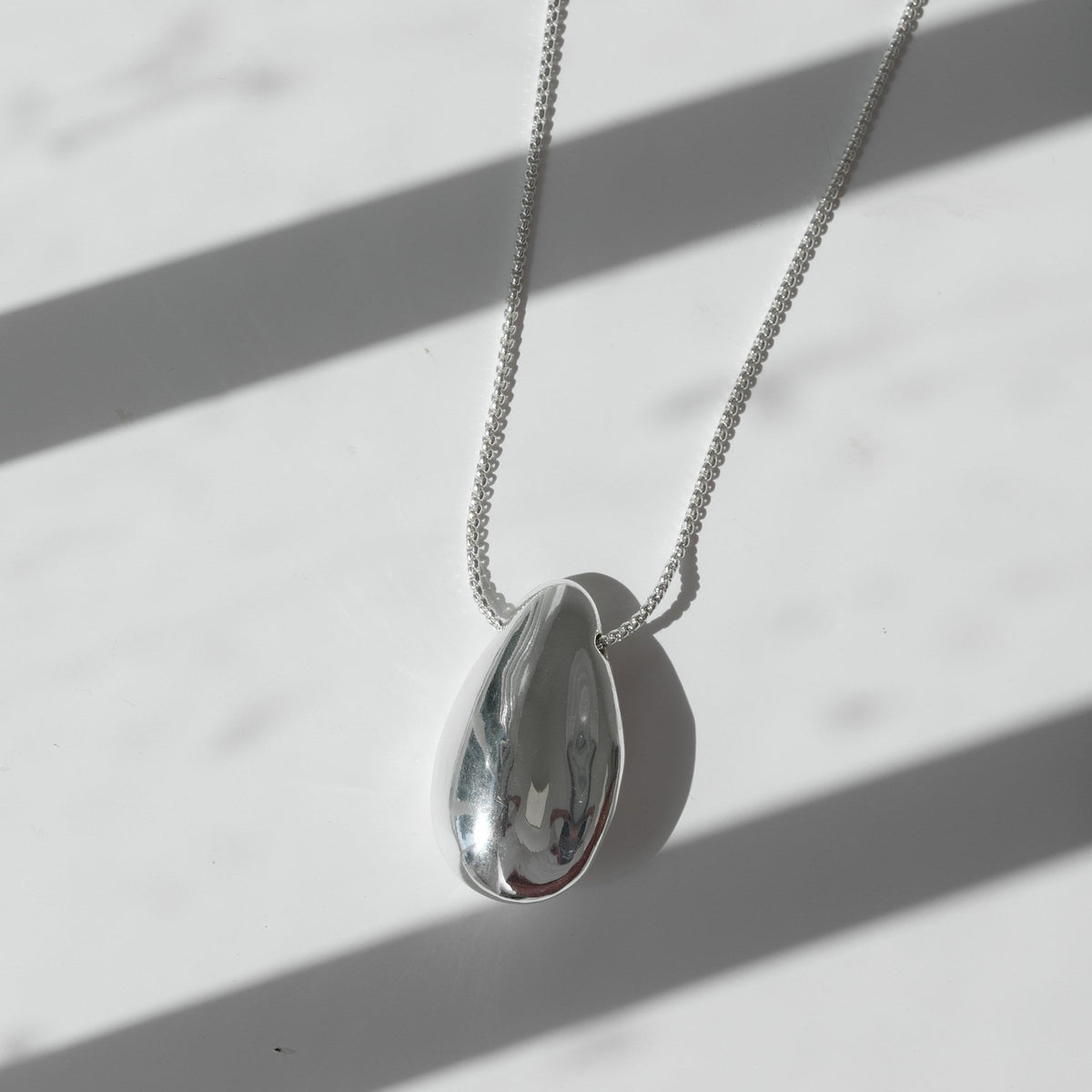 Jon Richard Silver Plated Polished Pendant