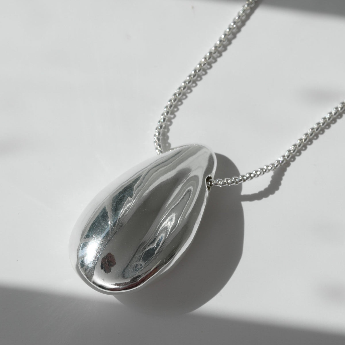 Jon Richard Silver Plated Polished Pendant