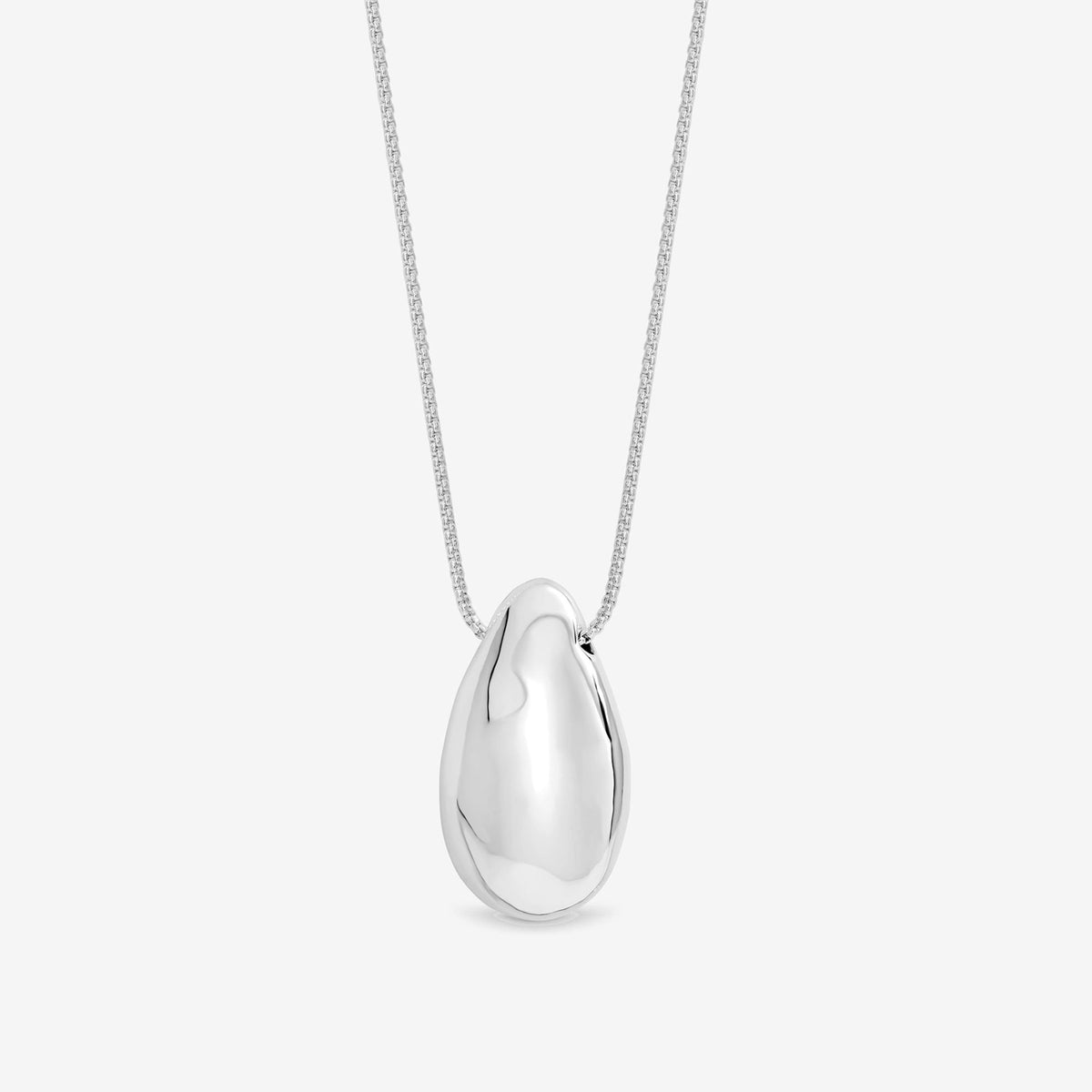Jon Richard Silver Plated Polished Pendant