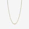 Jon Richard Gold Plated and Cubic Zirconia Round Tennis Necklace