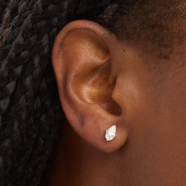 Simply Silver Sterling Silver 925 Cubic Zirconia Stud Earrings