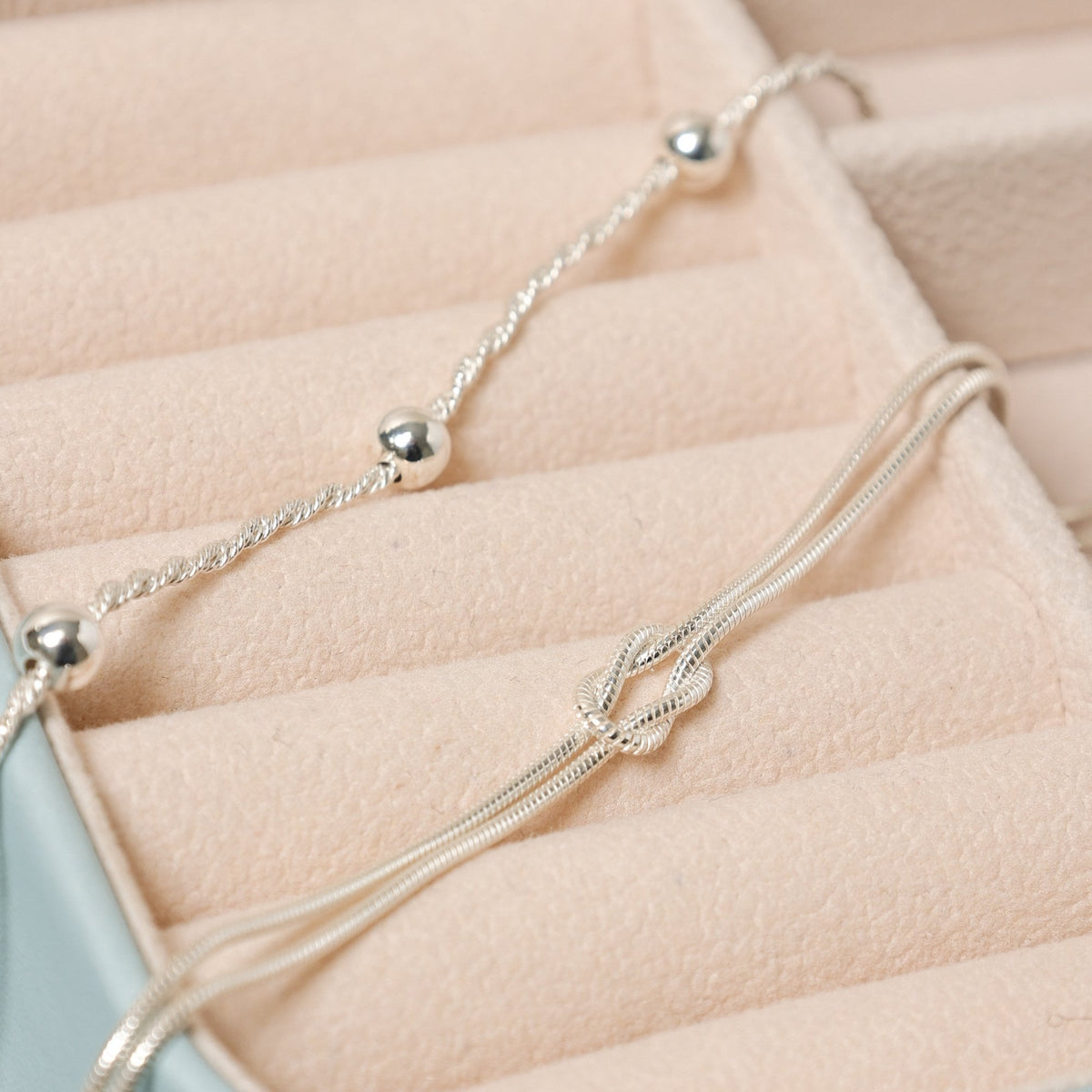 Simply Silver Sterling Silver 925 Polished Station Allway Bracelet