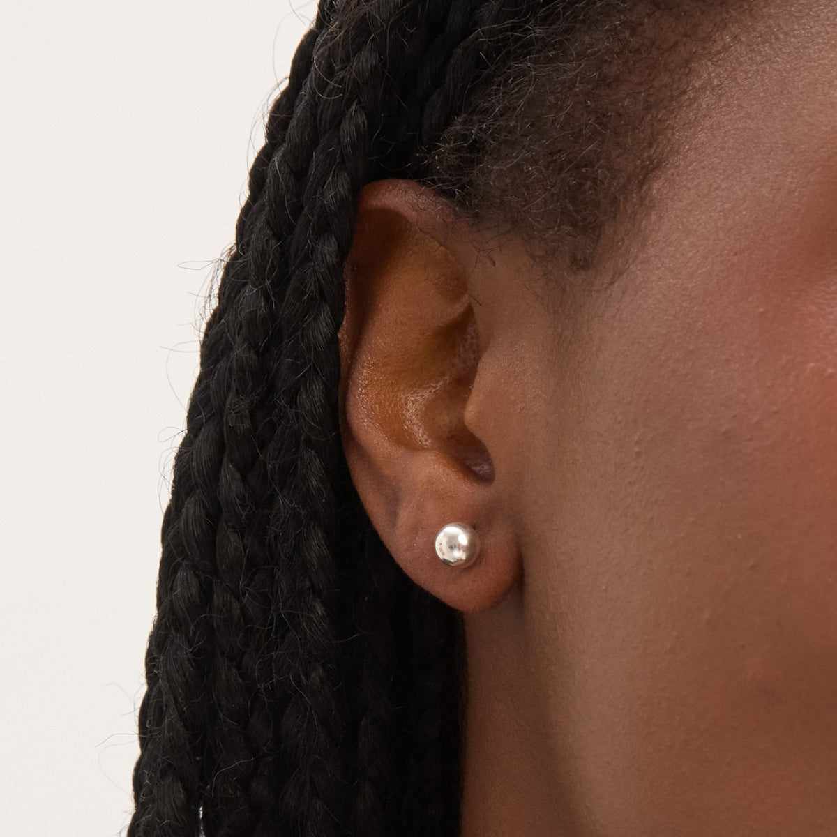 Simply Silver Sterling Silver 925 Polished Ball Stud Earrings