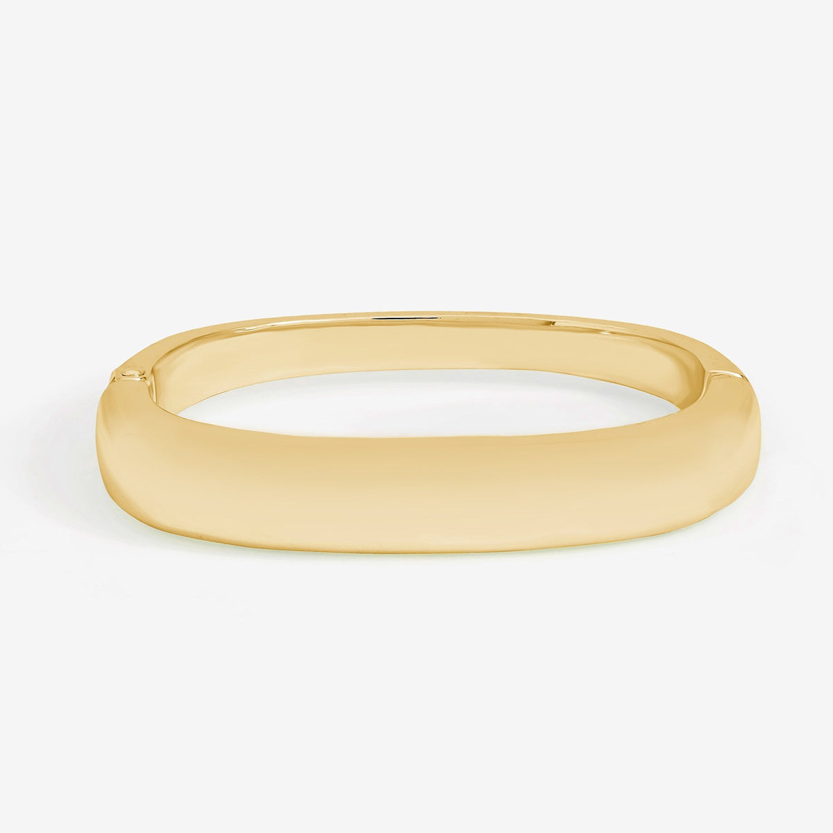 Jon Richard Gold Plated Polished Rectanglar Bangle