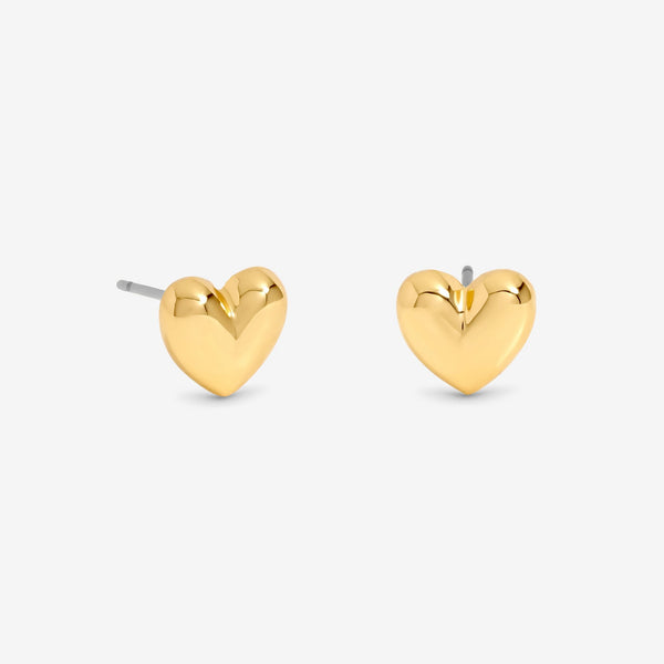Jon Richard 18ct Gold Plated Heart Earrings - Gift Cracker