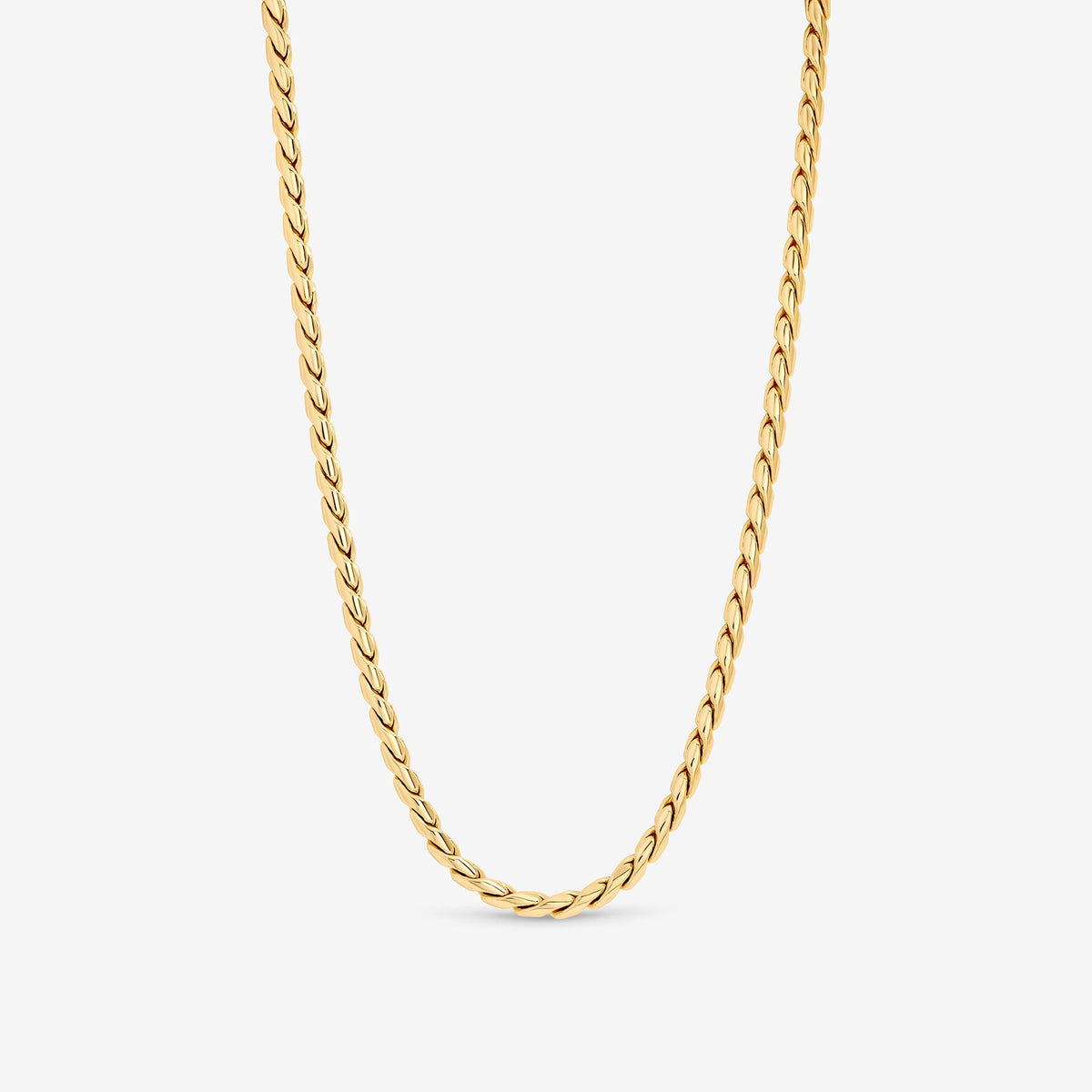 Jon Richard Gold Plated Twist Chain Necklace