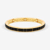 Jon Richard Gold Plated and Cubic Zirconia Jet Stretch Bracelet