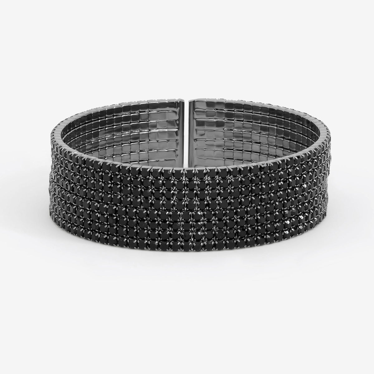 Jon Richard Jet Stone Multirow Cuff