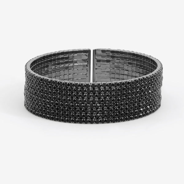 Jon Richard Jet Stone Multirow Cuff