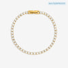Jon Richard Waterproof Gold Plated Tennis Bracelet