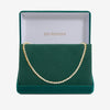Jon Richard 14ct Gold Plated and Crystal Cubic Zirconia Tennis Necklace - Gift Box