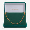 Jon Richard 14ct Gold Plated and Red Cubic Zirconia Tennis Necklace - Gift Box