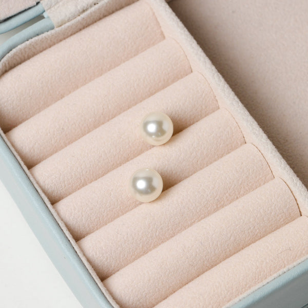 Jon Richard Cream Small Pearl Earrings