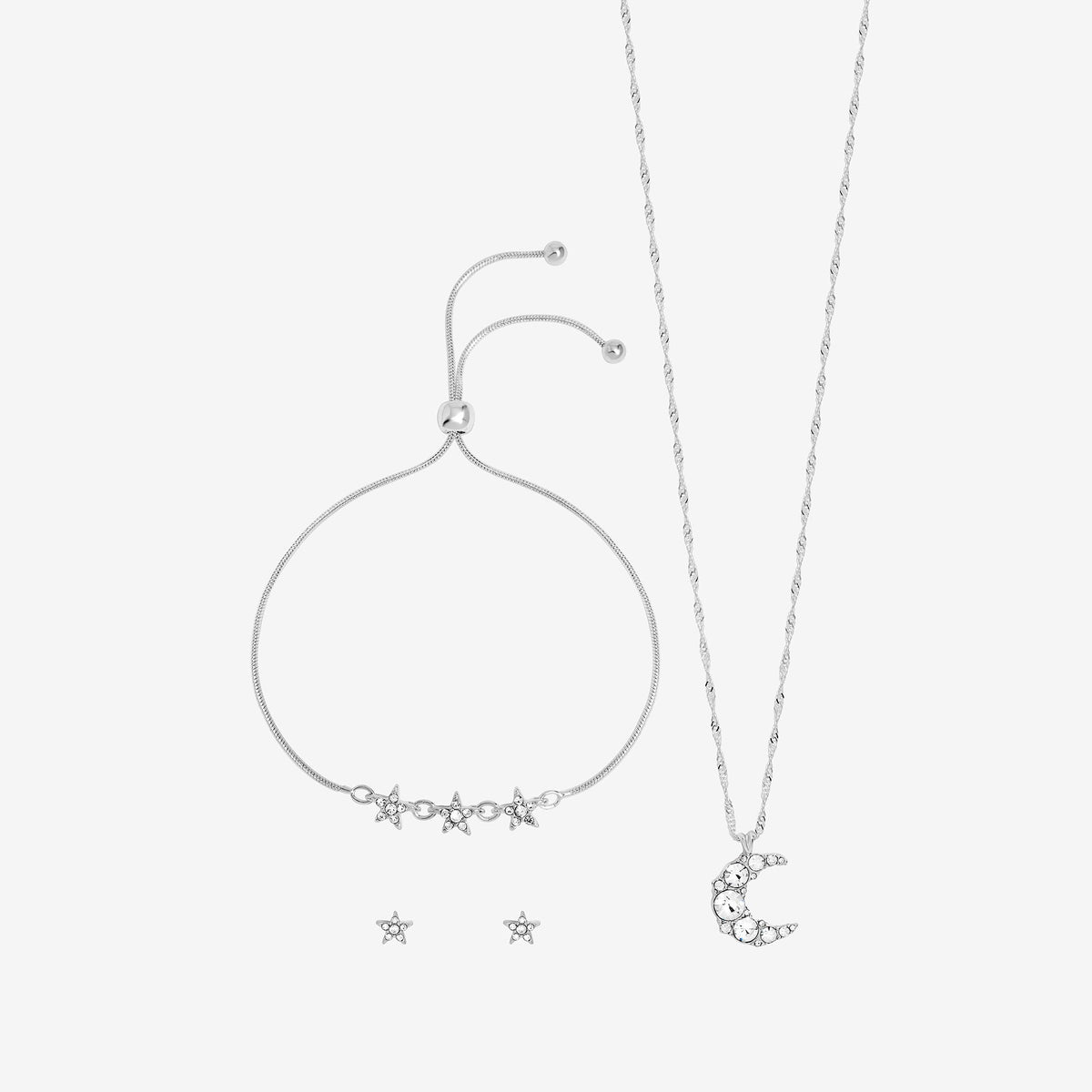 Jon Richard Silver Plated Celestial Trio Set - Gift Box