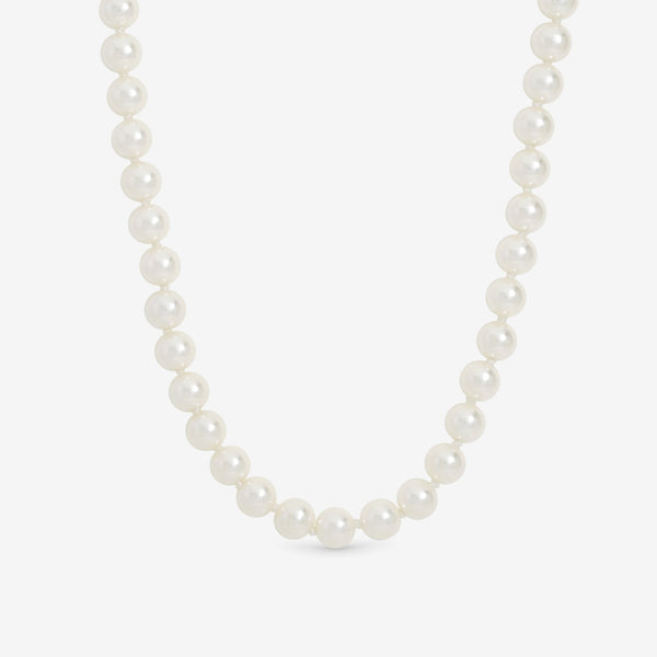 Jon Richard Gold Plated Single Row Pearl Necklace