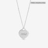 Simply Silver Sterling Silver 925 Polished Heart Pendant