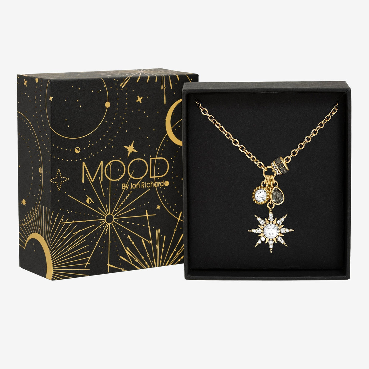 Mood Gold Plated Celestial Pendant Gift Boxed