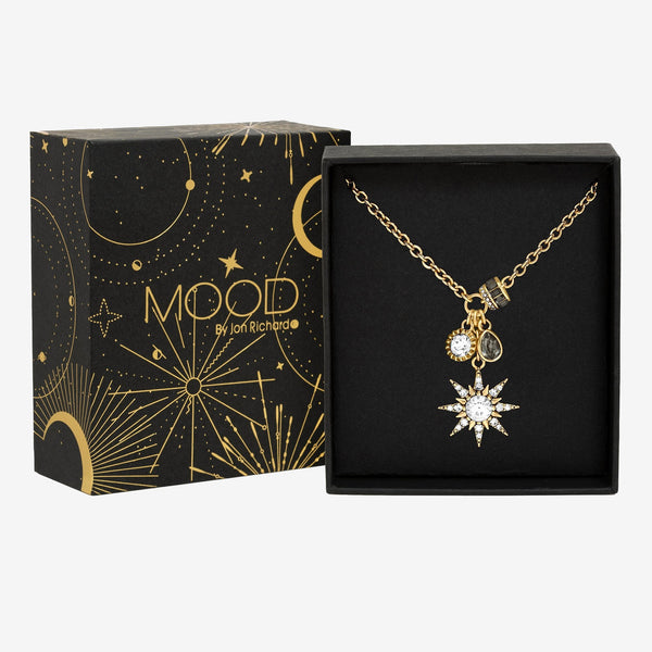 Mood Gold Plated Celestial Pendant Gift Boxed