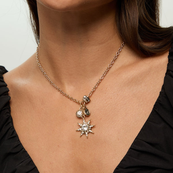 Mood Gold Plated Celestial Pendant Gift Boxed