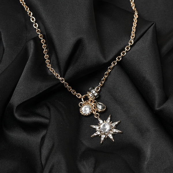 Mood Gold Plated Celestial Pendant Gift Boxed