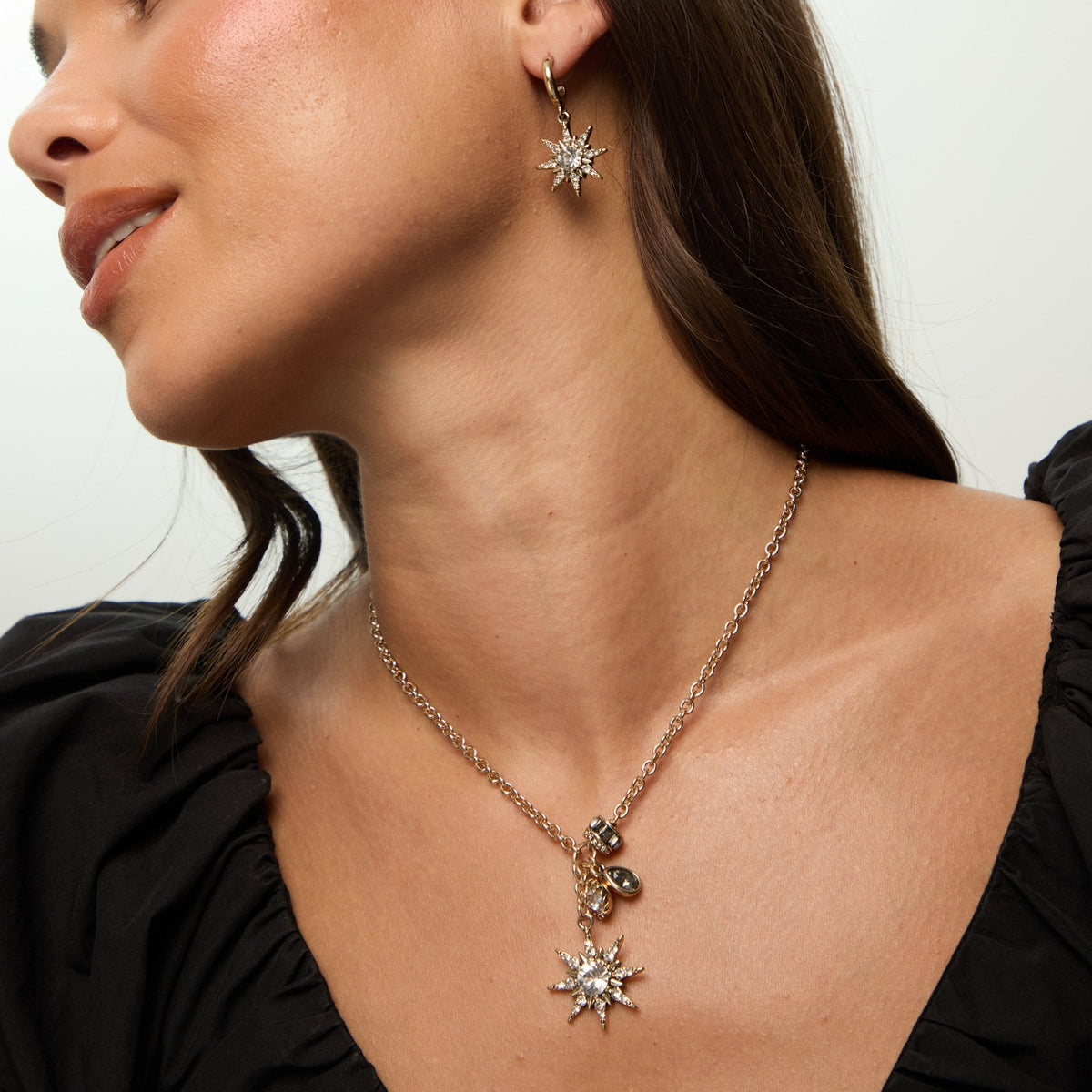 Mood Gold Plated Celestial Earrings Gift Boxed