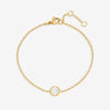 Jon Richard Gold Plated Waterproof Bezel Bracelet