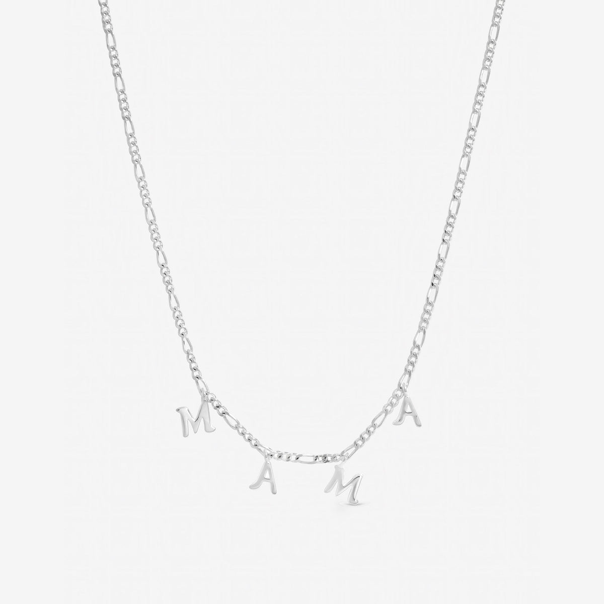 Inicio Sterling Silver Mama Necklace - Gift Pouch
