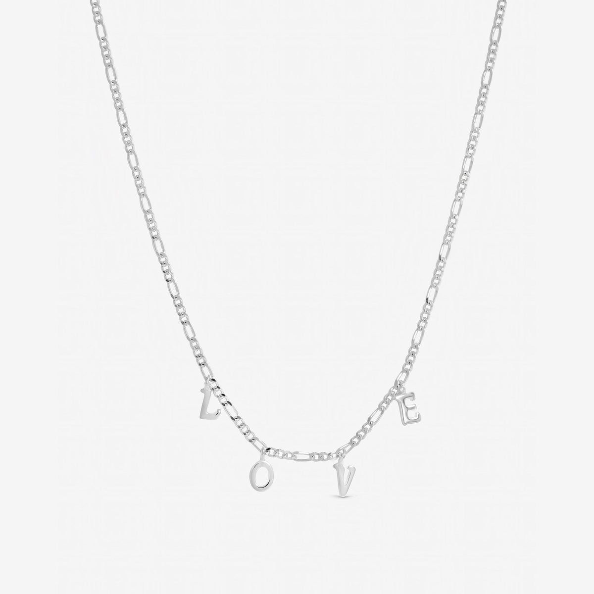 Inicio Sterling Silver Love Necklace - Gift Pouch