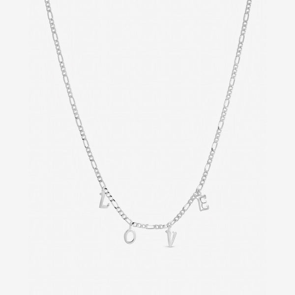 Inicio Sterling Silver Love Necklace - Gift Pouch