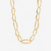 Mood Gold Plated Large Link Chain Necklace