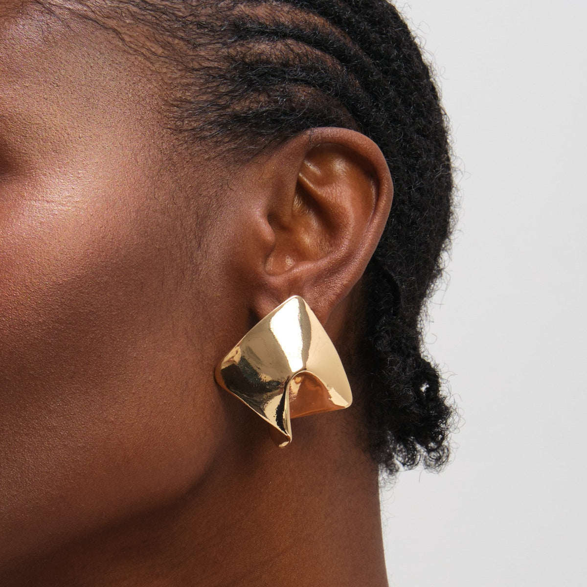 Mood Gold Plated Liquid Earrings