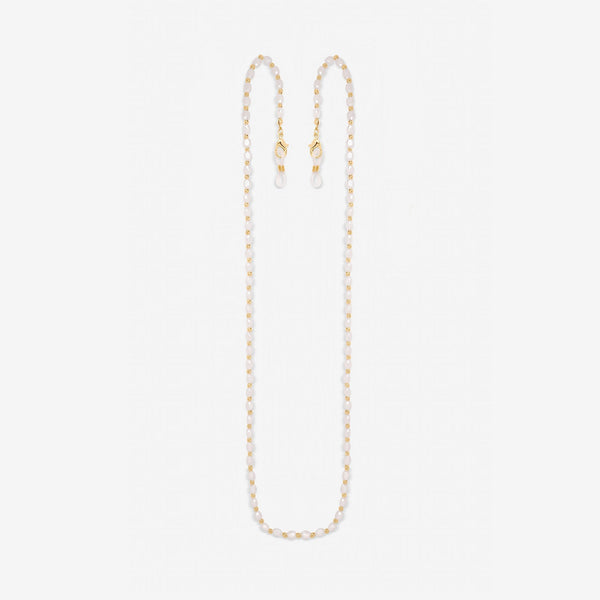 Mood Gold Plated and Pearl Sunglasses Chain