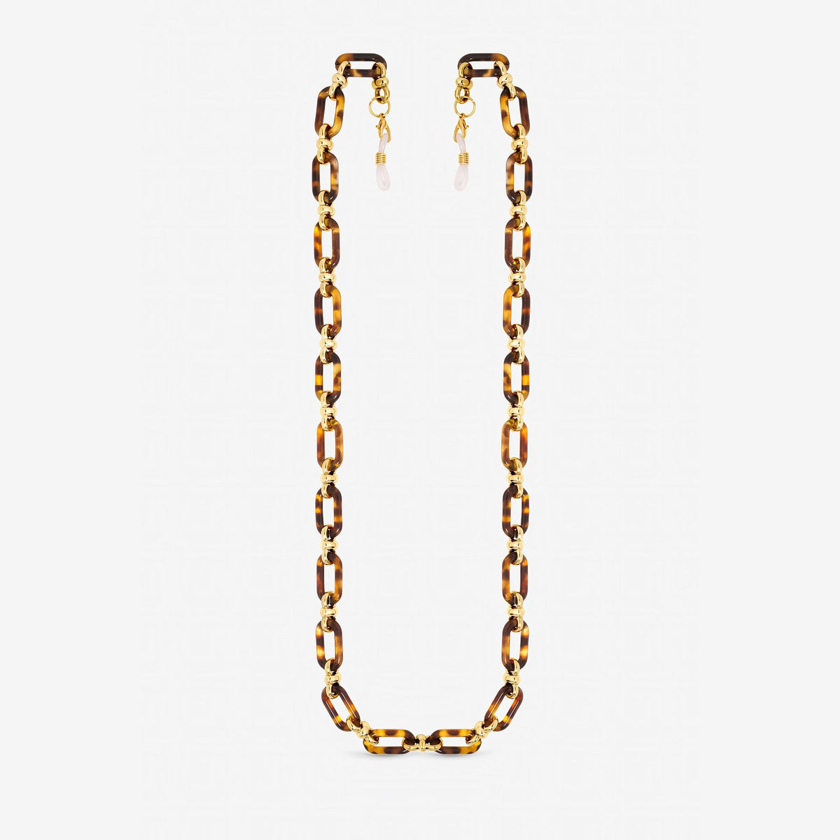 Mood Gold Plated and Tortoise Shell Sunglasses Chain