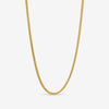Inicio Men's Gold Plated Waterproof Snake Chain Necklace - Gift Pouch