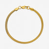 Inicio Men's Gold Plated Waterproof Snake Chain Bracelet - Gift Pouch