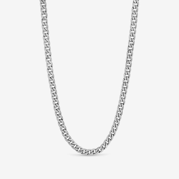 Inicio Men's Steel Waterproof Curb Chain Necklace - Gift Pouch
