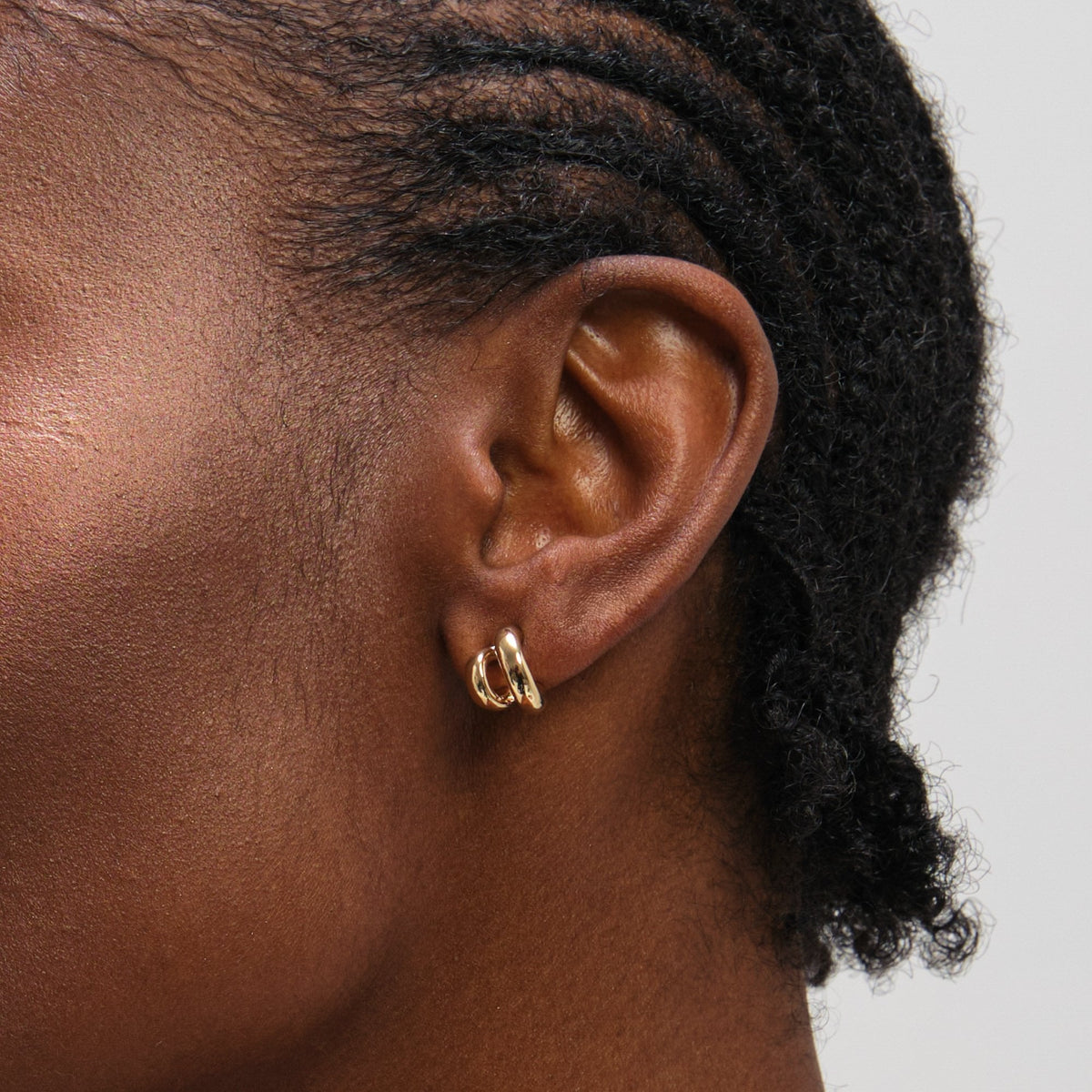 Mood Gold Plated Hoops - Pack of 3