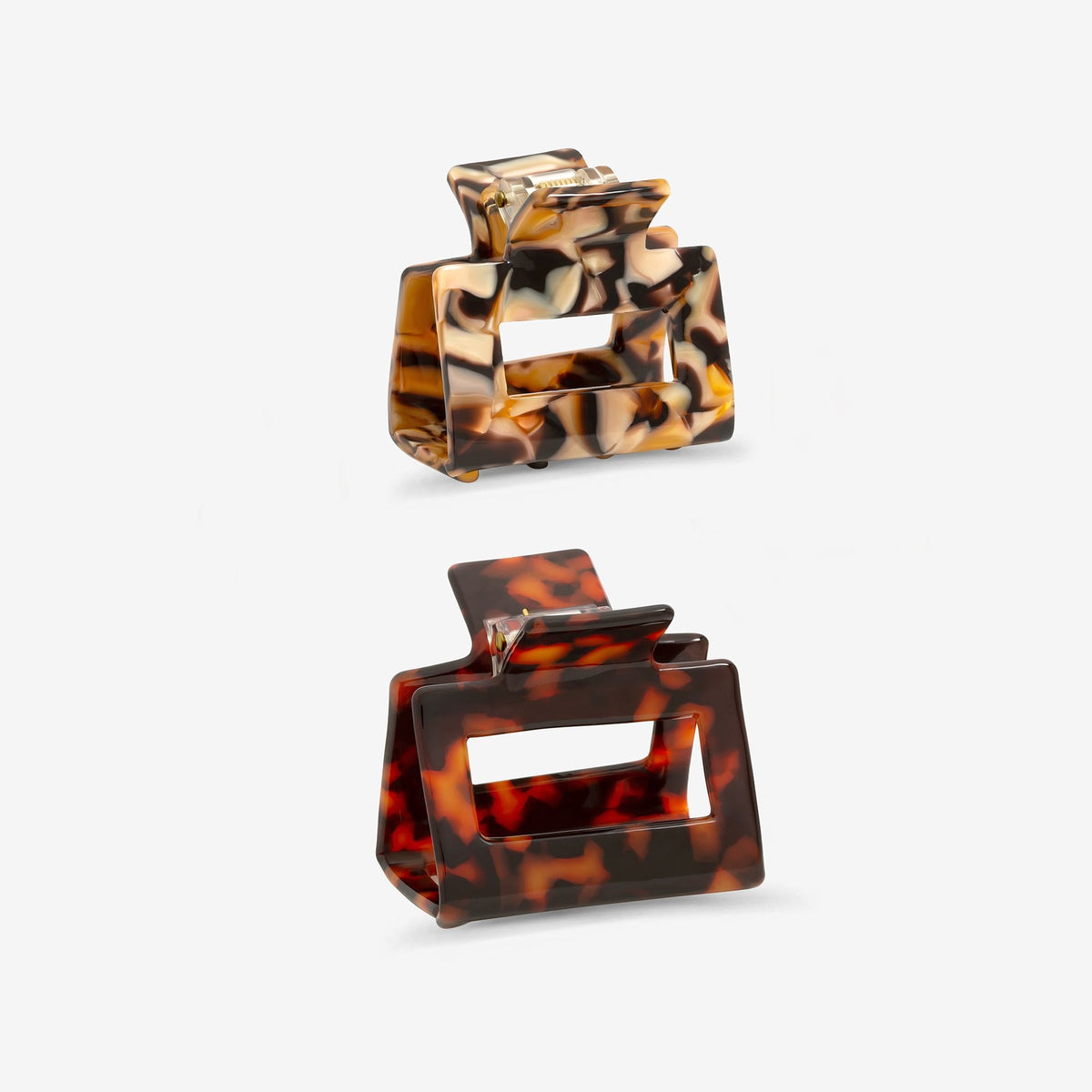 Mood Resin Claw Clips -  Pack of 2